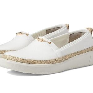 Women's White Slip-On Shoes